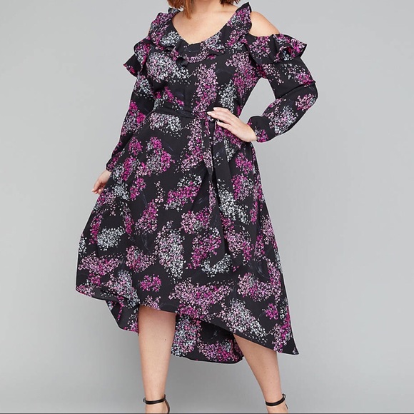 cold shoulder dress size 20